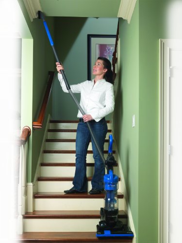 Panasonic "Jet Force Bagless" Upright Vacuum Cleaner, Dynamic Blue & Black finish SKU MC-UL425