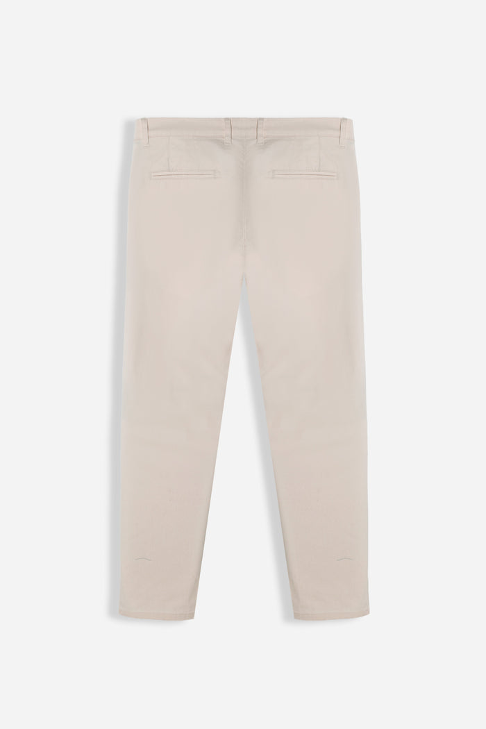 PANTALONE CHINO BASIC BEIGE CHIARO