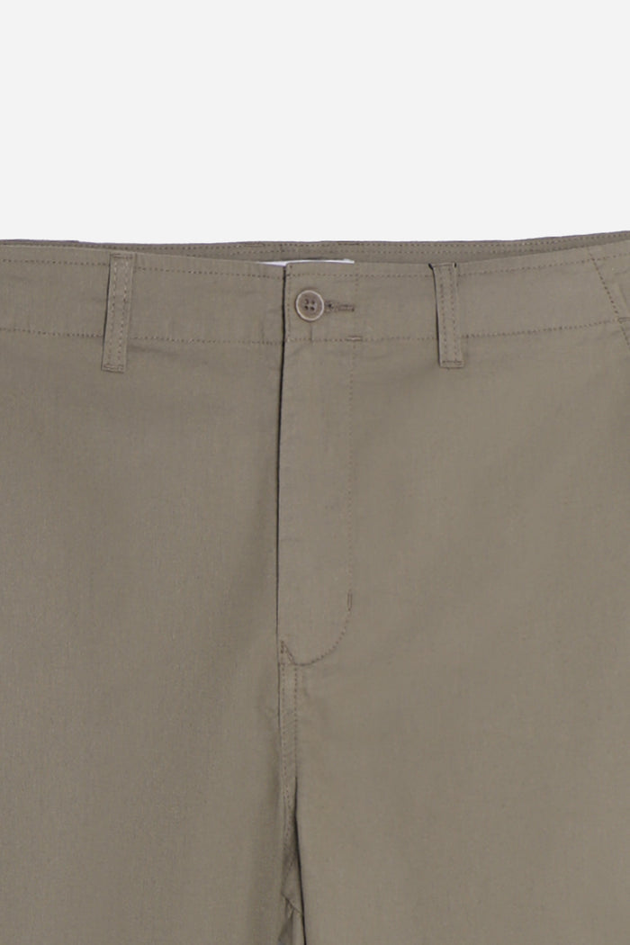 PANTALONE CHINO BASIC COTONE VERDE MILITARE