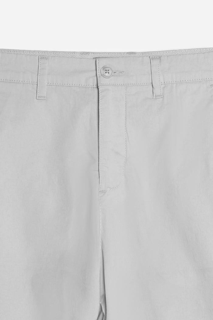 PANTALONE CHINO BASIC GRIGIO GHIACCIO