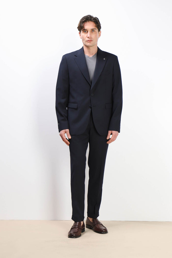 PANTALONE DA ABITO BLEU