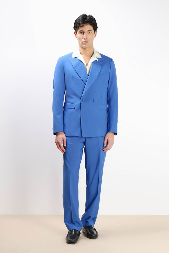 PANTALONE DA ABITO OVER FIT BLUETTE