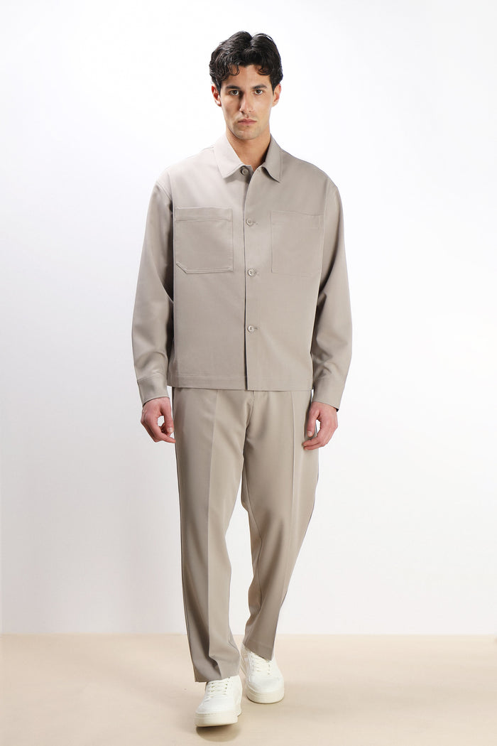 PANTALONE JOGGER  MORBIDO SABBIA