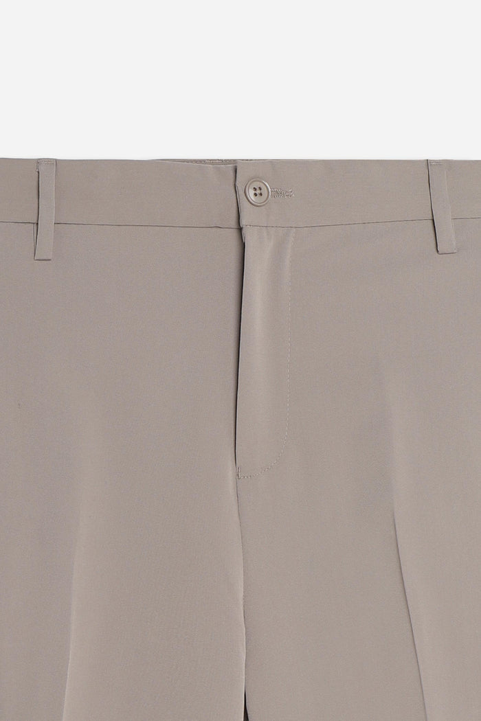PANTALONE MORBIDO CON TASCONI SABBIA