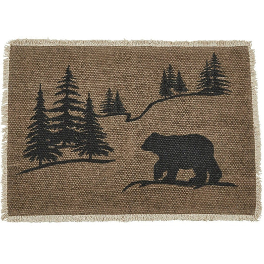 Park Design Bear Scene Placemat