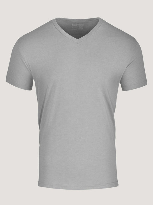 V-Neck Tees | Men's V-Necks at FCT | Now Available in Pebble Grey