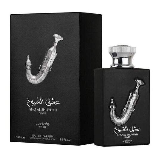 Perfume Lattafa Ishq Al Shuyukh Silver Eau de Parfum 100ml Hombre - Perfumes Bogotá
