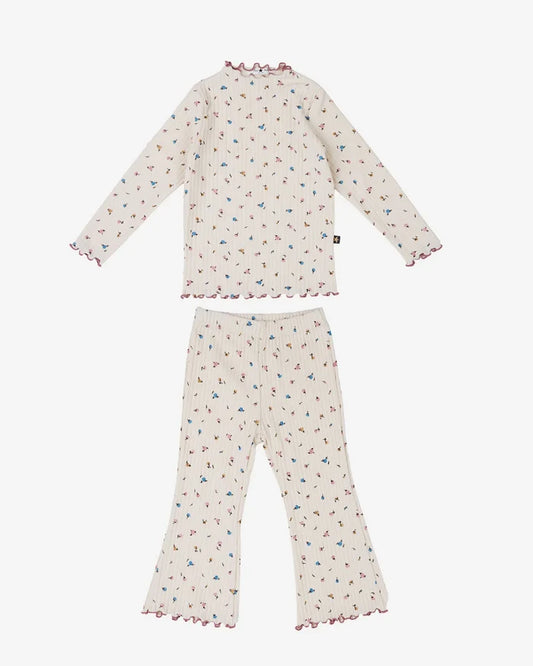 Petite Hailey Bella Flower Set in Cream