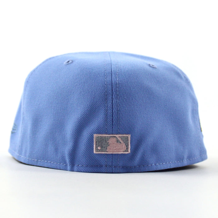 Philadelphia Phillies 1996 All Star Game 59Fifty New Era Fitted Hat (Blue Steel Black Pink Under Brim)