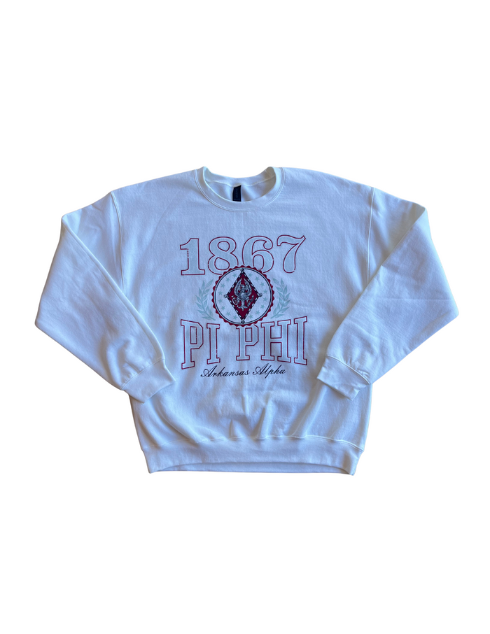 Pi Beta Phi Crest Crewneck