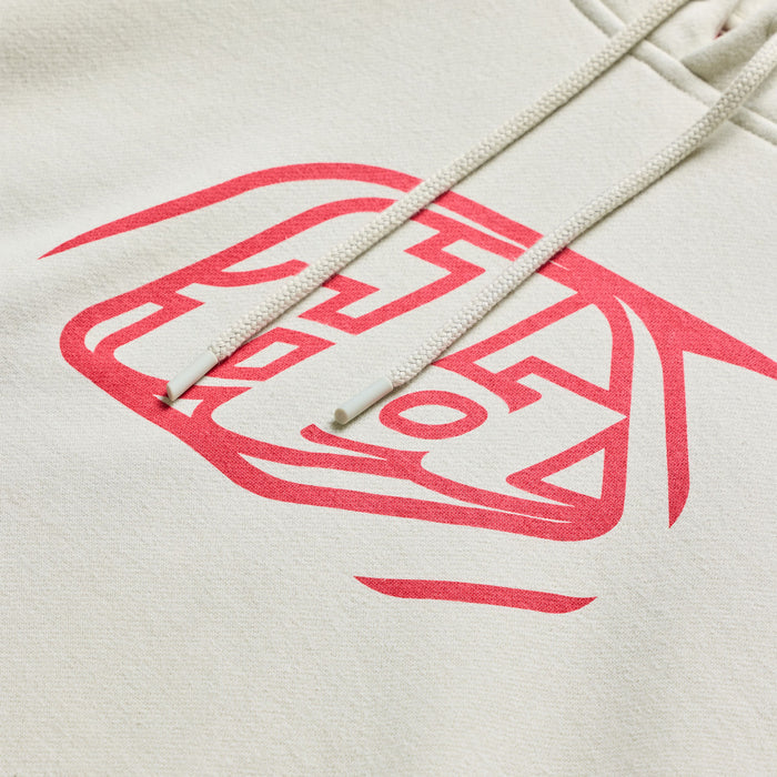 Pullover Hoodie Badge Pumice
