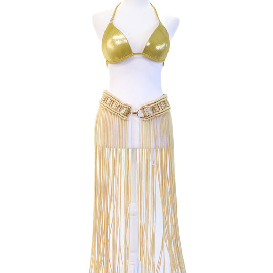 QS ST: Large Accessory- Tan  Angel Competition BikinisThe best NPC Competition Suits for the Bikini Division, Fit Model Division Suits, and bodybuilding suits.