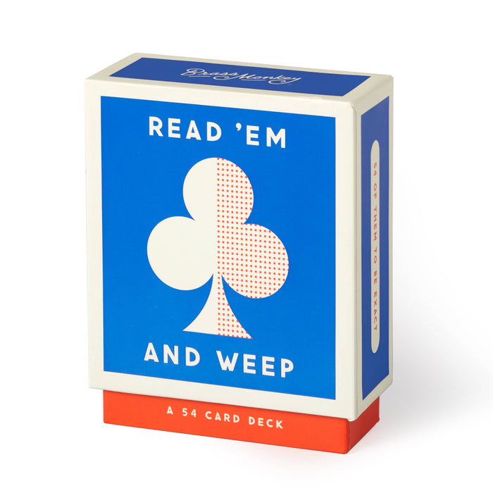 Read Em and Weep Playing Card Set - Olita Gifts & Goods