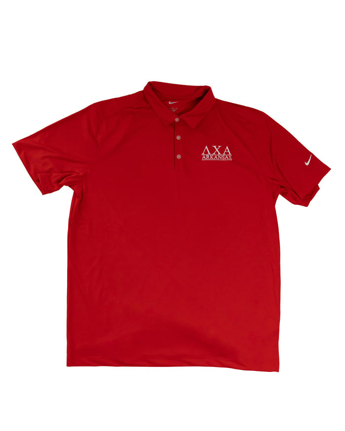 Red Lambda Chi Alpha Arkansas Polo