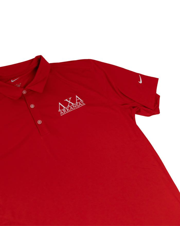 Red Lambda Chi Alpha Arkansas Polo