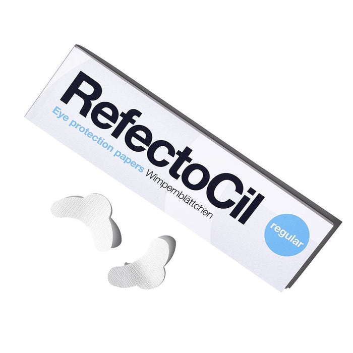 Refectocil eyelash tint booklet | Eye protection papers