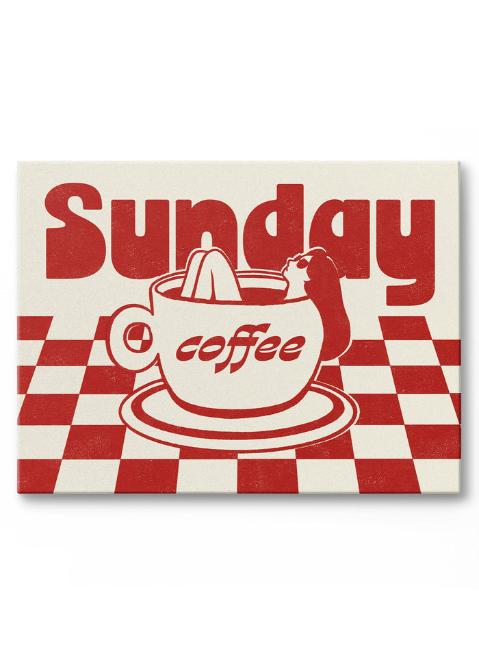 Retro Caffeine, Canvas