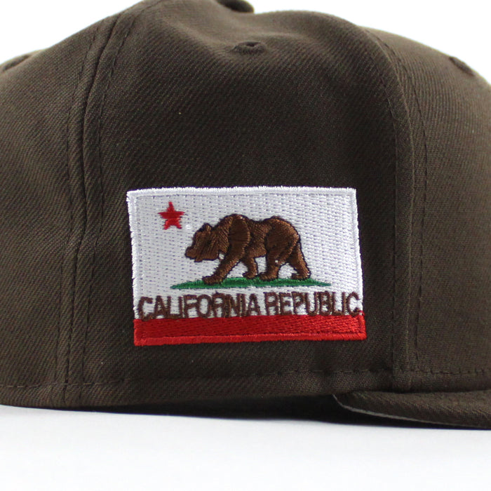 ROOSTER California Republic New Era 59Fifty Fitted Hat (Walnut Gray Under Brim)