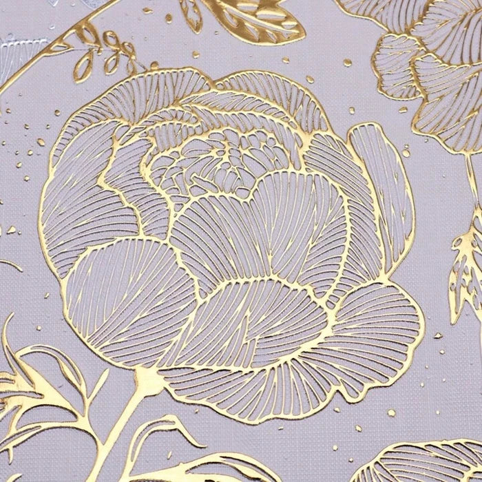 Round Luxury Rose Flower Table Mats
