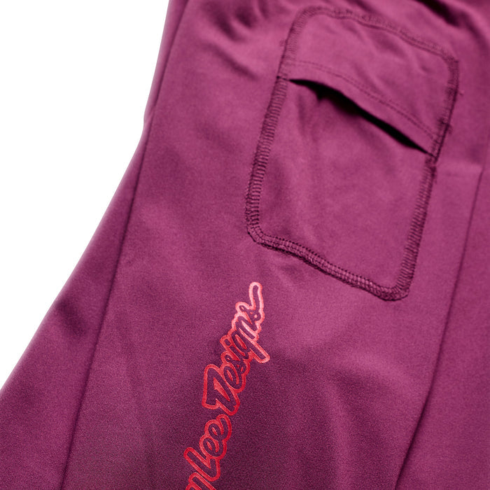 Ruckus Ride 3/4 Tee Mono Sangria