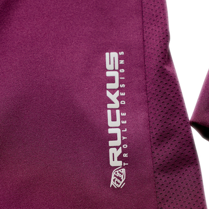 Ruckus Ride LS Tee Lockdown Sangria