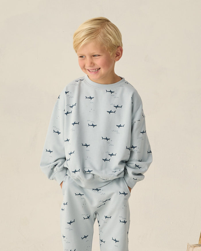 Rylee + Cru Sweatshirt in Sharks