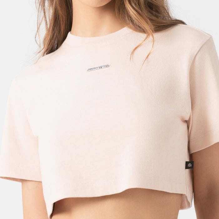 SAVANNA CROP TOP WOMEN CAMEO ROSE