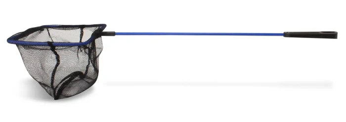 Seachem Fish Net: blue telescopic tool with black handle and mesh