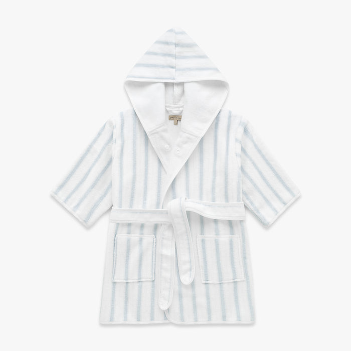 Children's bathrobe in Seaside Stripes