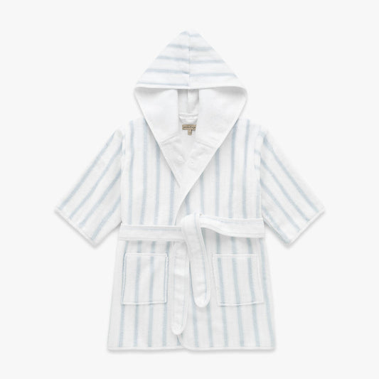 Children's bathrobe in Seaside Stripes