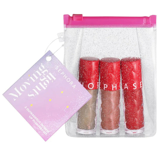 Sephora 3 outrageous Intense lip plumpers kit