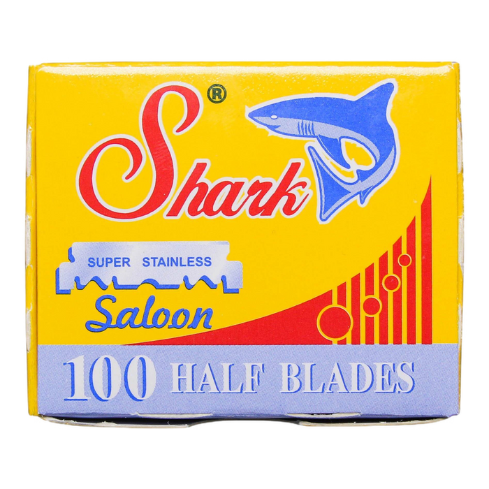 Shark Super Stainless barberblader til shavette - 100-pakning