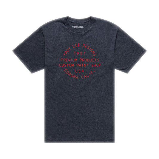 Short Sleeve Tee Imprint Black Heather