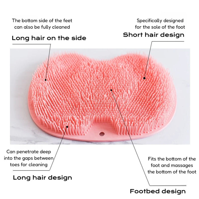 Shower Foot Scrubber Mat