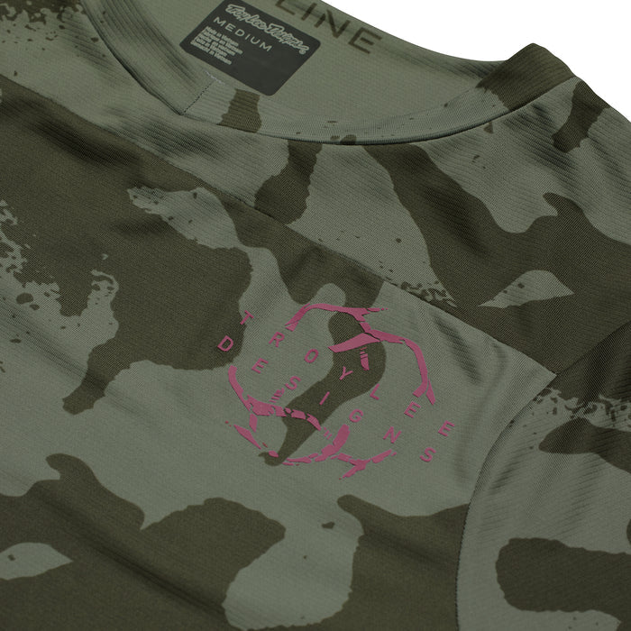 Skyline SS Jersey Shadow Camo Olive