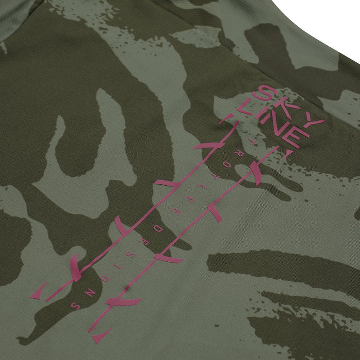 Skyline SS Jersey Shadow Camo Olive