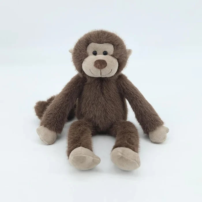 Small Sitting Plush Monkey