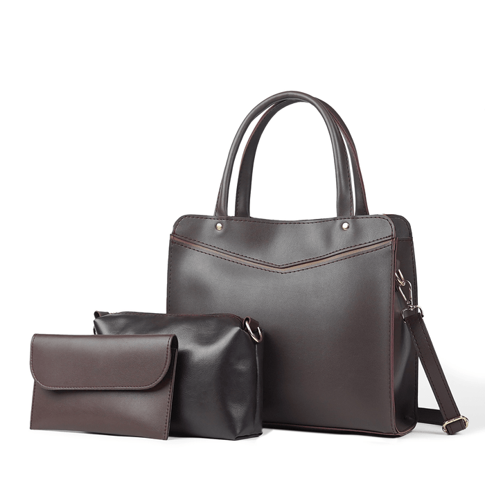 Smart set of 3 Bag maroon - astorebags.pk