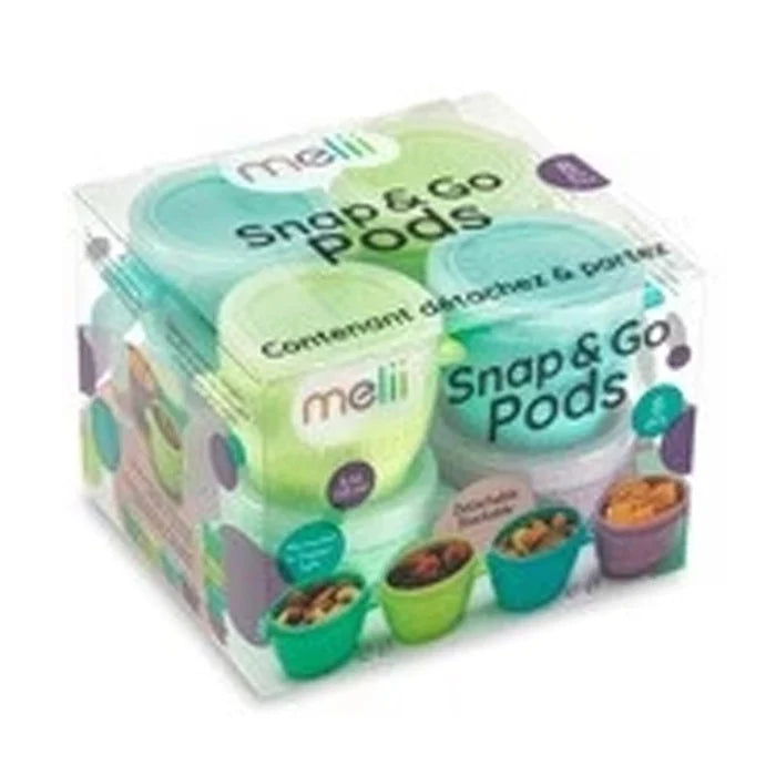 Snap & Go Pods Baby Food Freezer Containers – Set of 4