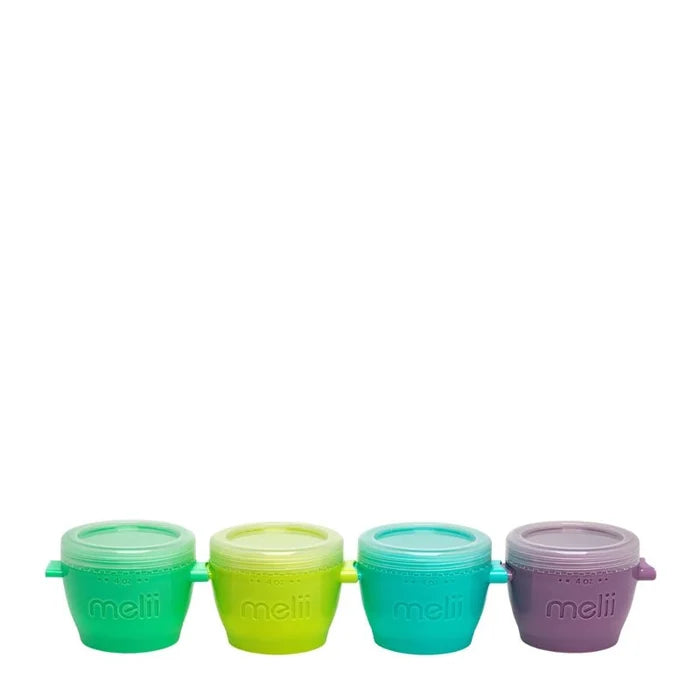 Snap & Go Pods Baby Food Freezer Containers – Set of 4