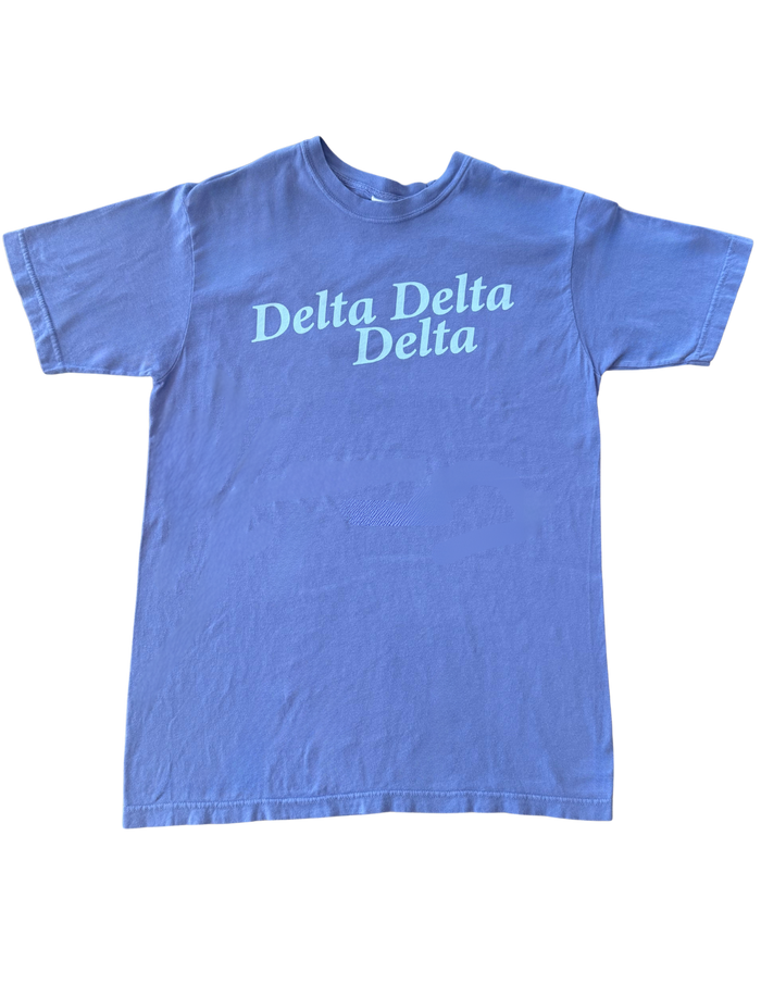 Sorority Blue Tone on Tone T-shirt