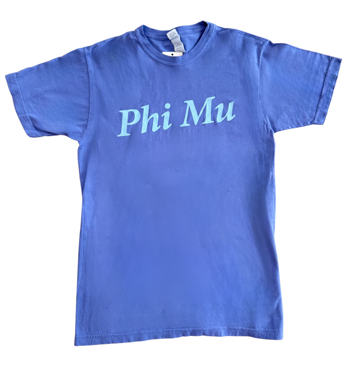 Sorority Blue Tone on Tone T-shirt