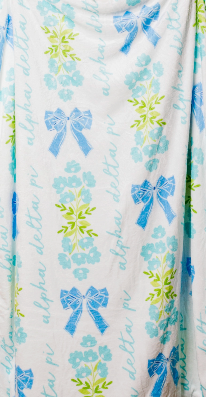 Sorority Fleece Throw