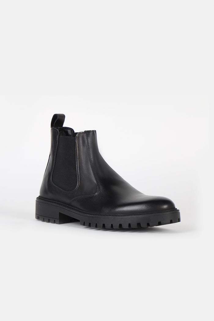 STIVALETTO CON ELASTICO NERO - Sonnybono