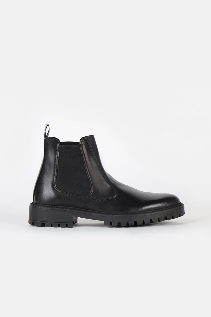 STIVALETTO CON ELASTICO NERO - Sonnybono