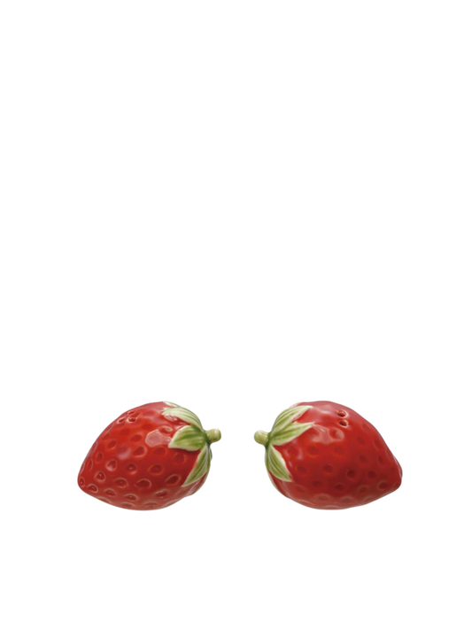 Strawberry Salt and Pepper Shaker Set