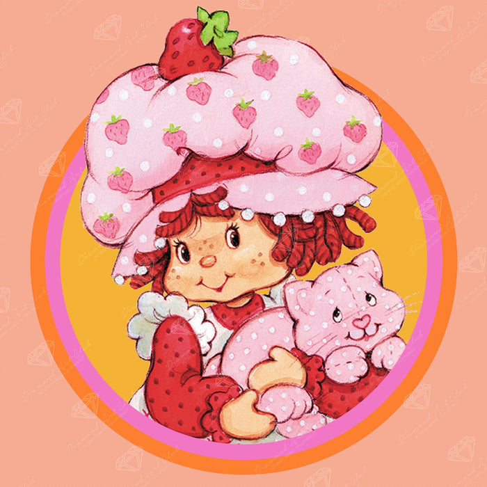 Strawberry Shortcake Berry Best Buddies - Diamond Art Club DIY Kit