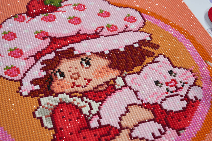 Strawberry Shortcake Berry Best Buddies - Diamond Art Club DIY Kit