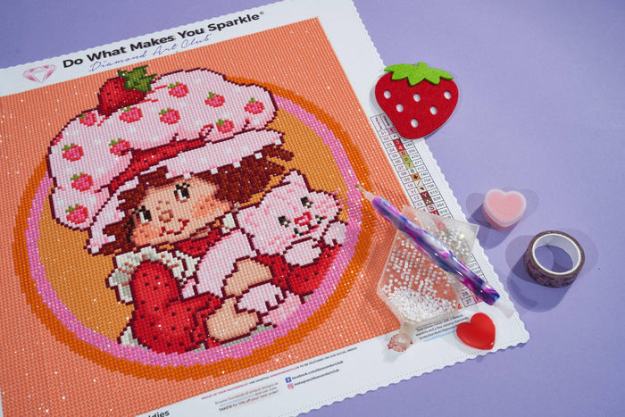 Strawberry Shortcake Berry Best Buddies - Diamond Art Club DIY Kit