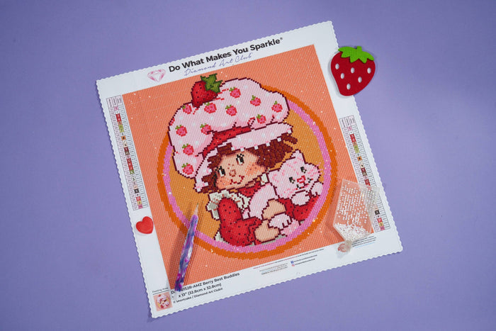 Strawberry Shortcake Berry Best Buddies - Diamond Art Club DIY Kit